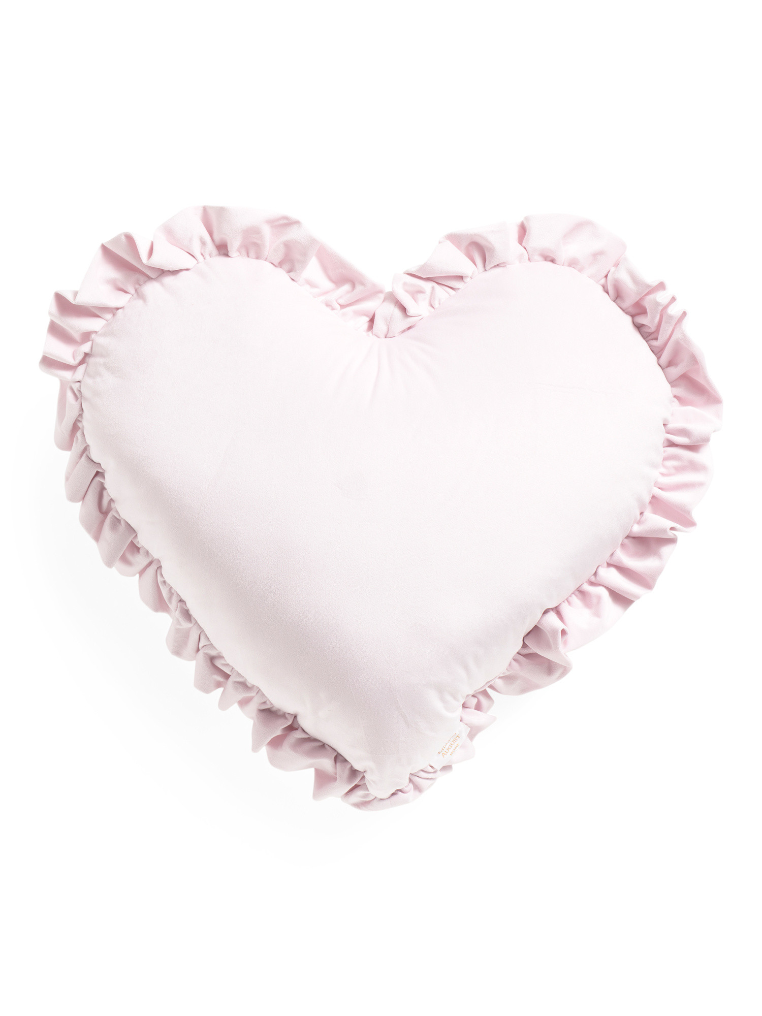 19x20 Velvet Ruffle Heart | TJ Maxx