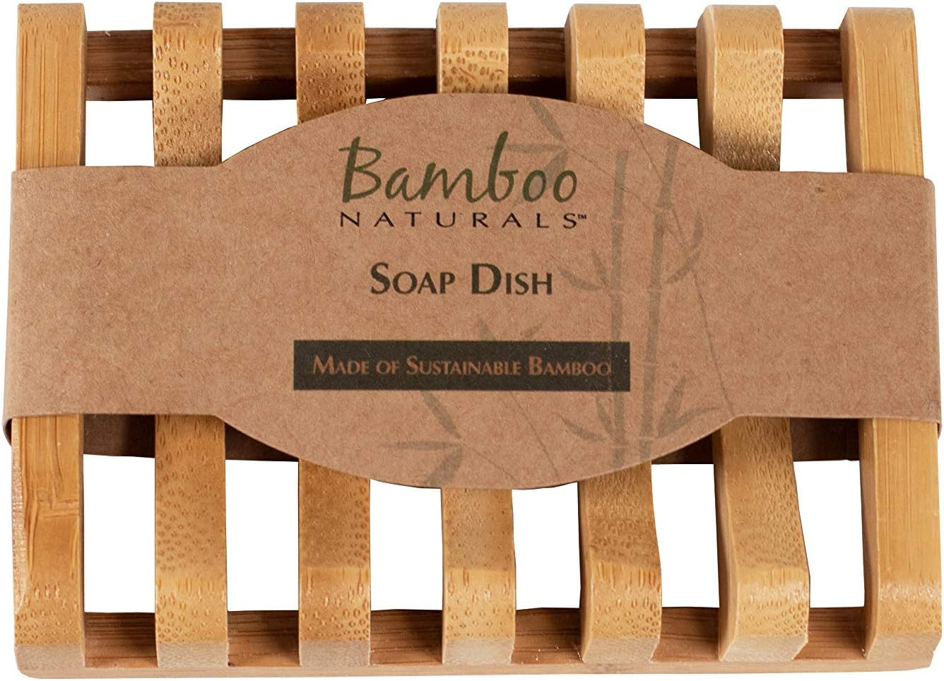 Bamboo Luxury Naturals Soap Dish | Amazon (US)