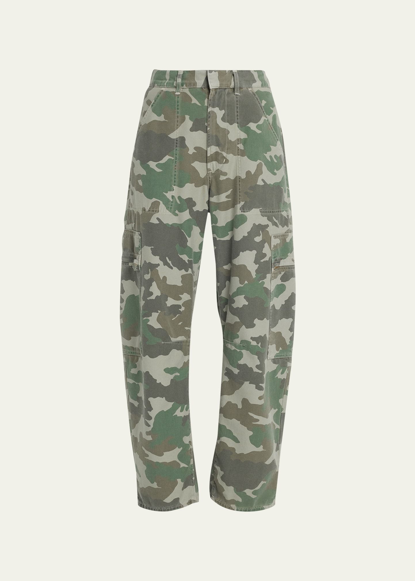 Citizens of Humanity Marcelle Low-Slung Camo Cargo Jeans | Bergdorf Goodman