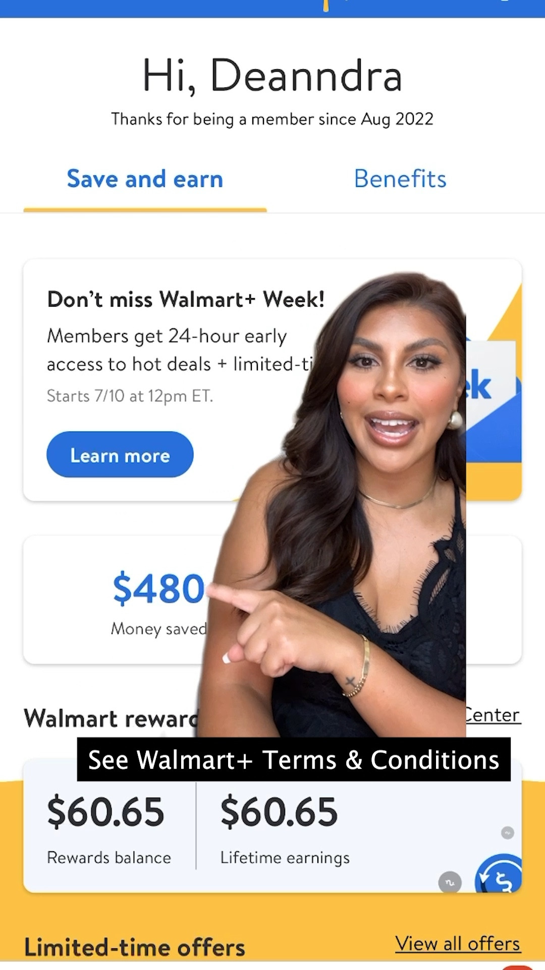 Get your Walmart+ membership for only $49 until July 13th! #WalmartPartner
*
I LOVE shopping at @walmart simply because it is a 1 stop shop. As a mom of 3 I definitely utilize the FREE SAME DAY delivery that comes with my Walmart+ membership! It has saved me so much time and money!! Don’t hesitate, sign up NOW!
*
Join Walmart+ today at walmartplus.com. Terms apply. See Walmart.com/plus for details.
*
#WalmartPlusWeek #WalmartFashion #WalmartFinds