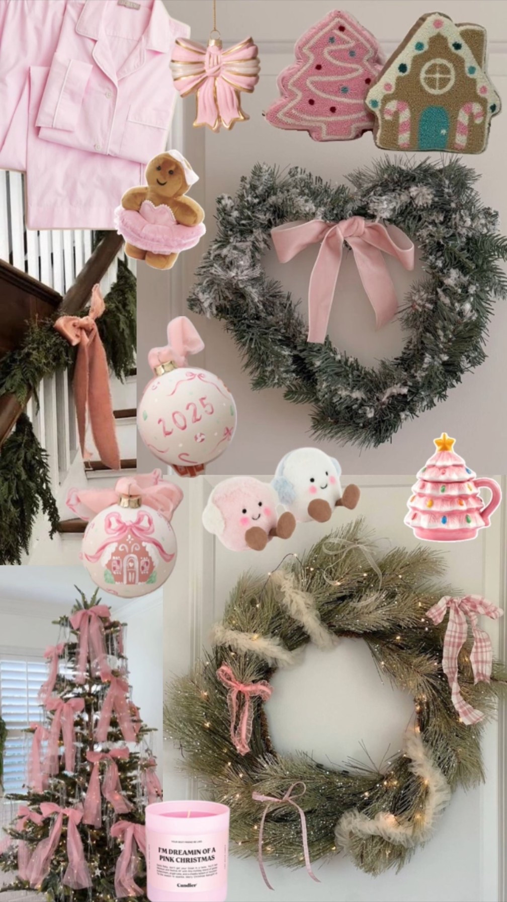 dreaming of a pink christmas 💭🩷

#LTKSeasonal #LTKFindsUnder50 #LTKHome