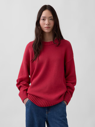 100% Cotton Oversized Sweater | Gap (US)