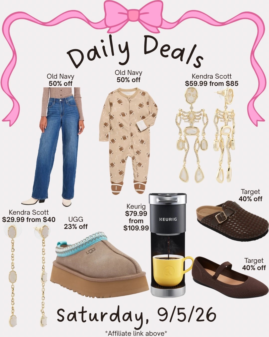 Daily deals

#LTKSeasonal #LTKSaleAlert #LTKootd