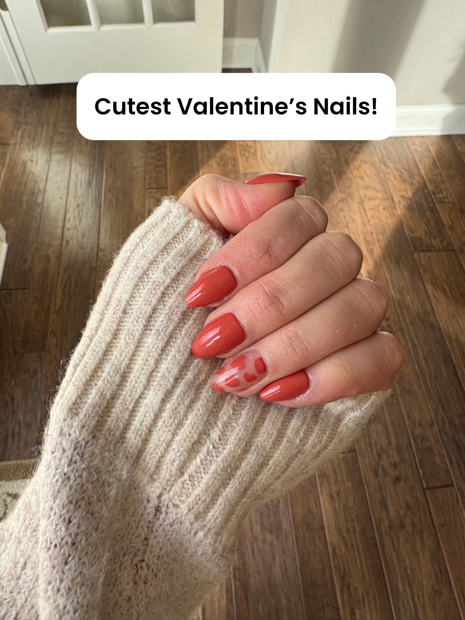 Valentine’s Day nails, short almond nails, heart nails, February nails, almond nails, vday nails, Valentine’s Day nail ideas, red nails, almond shape nails 

#LTKselfcare #LTKValentine #LTKBeauty