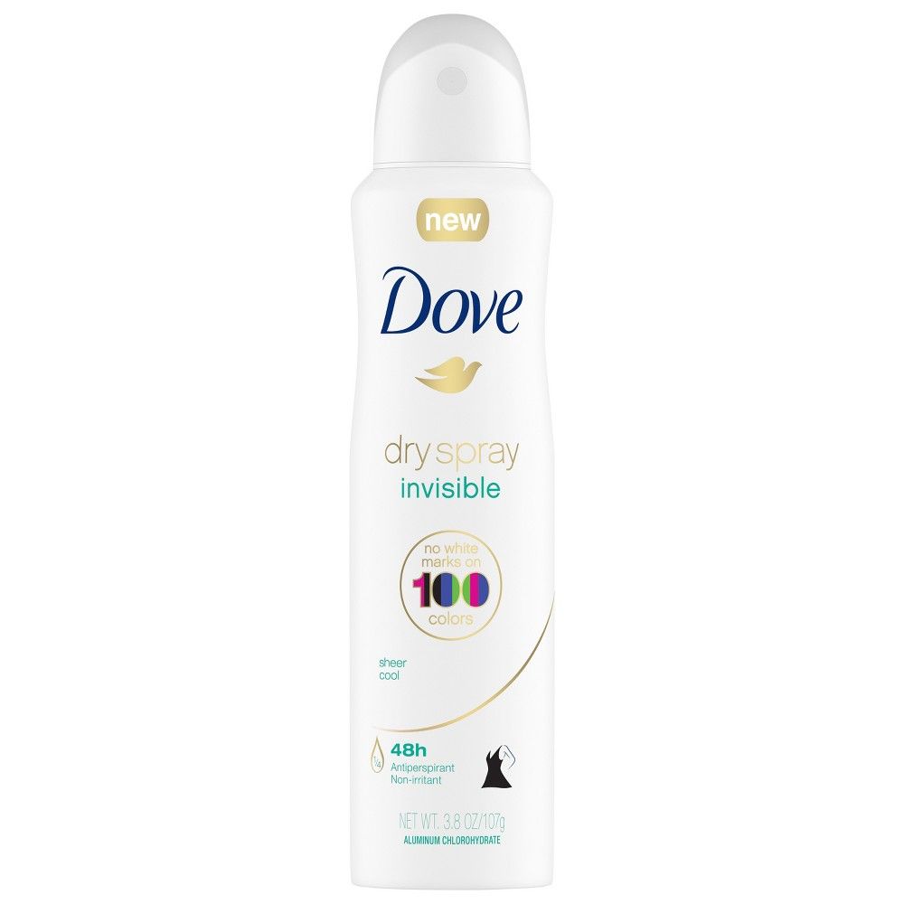 Dove Sheer Cool 3.8z Dry Spray | Target