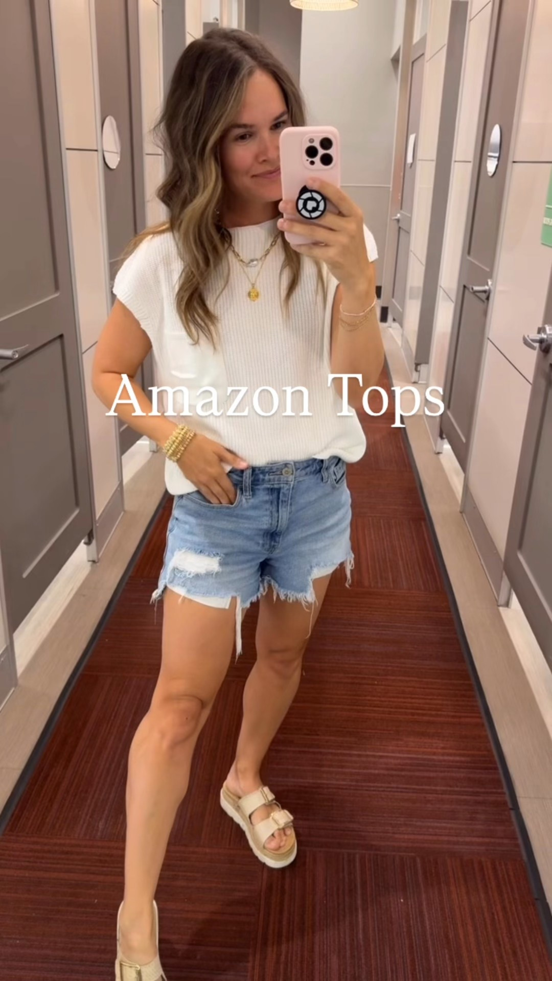 Like and comment “AMAZON BASICS” to have all links sent directly to your messages. Loving these cute new amazon tops. Great basics, quality and available in several colors ✨ 
.
#founditonamazon #amazonfinds #amazonfashion #casualoutfit #amazonoutfit #casualstyle #momstyle

#LTKFindsUnder50 #LTKStyleTip 

#LTKSaleAlert