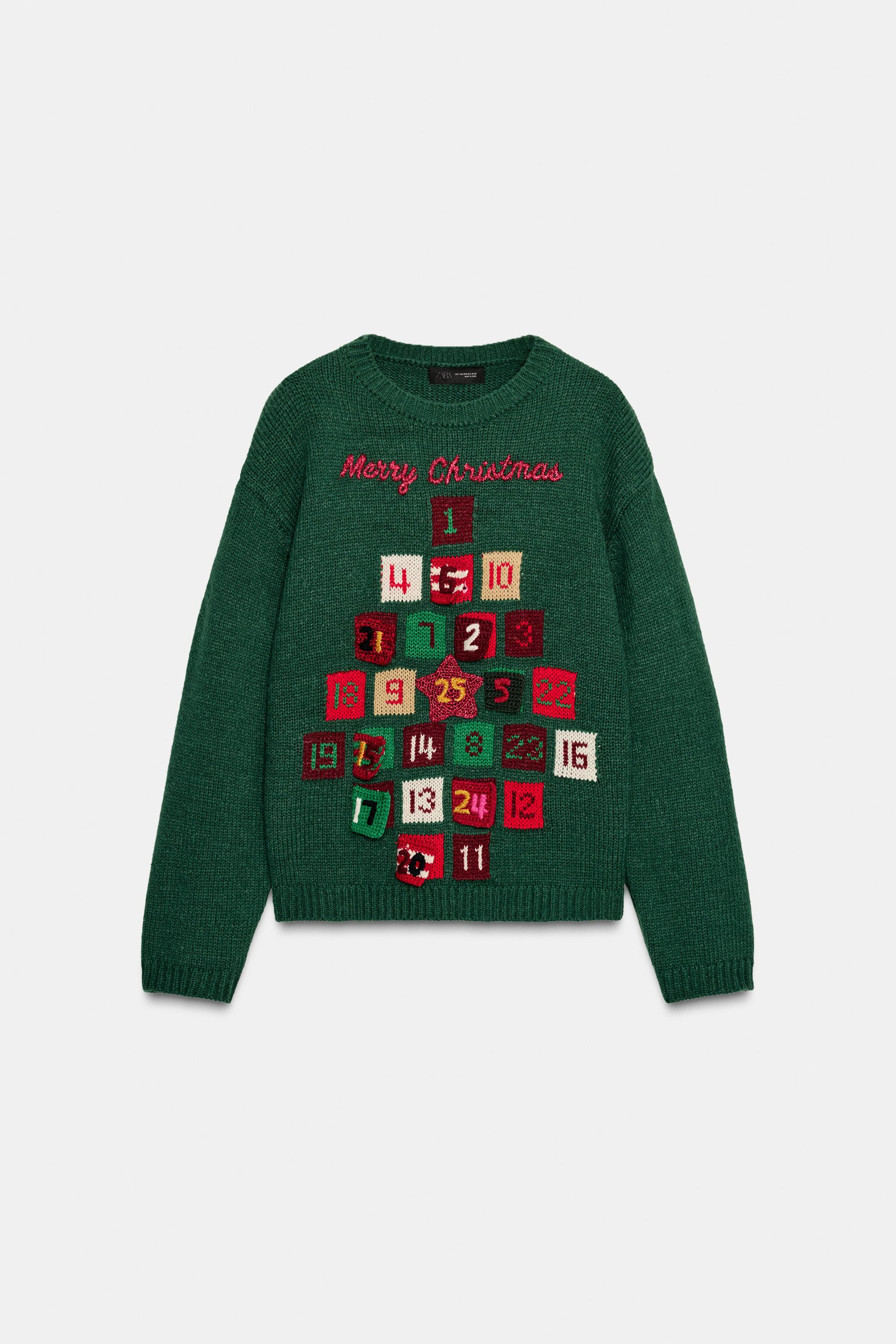 ADVENT CALENDAR KNIT JUMPER | Zara US