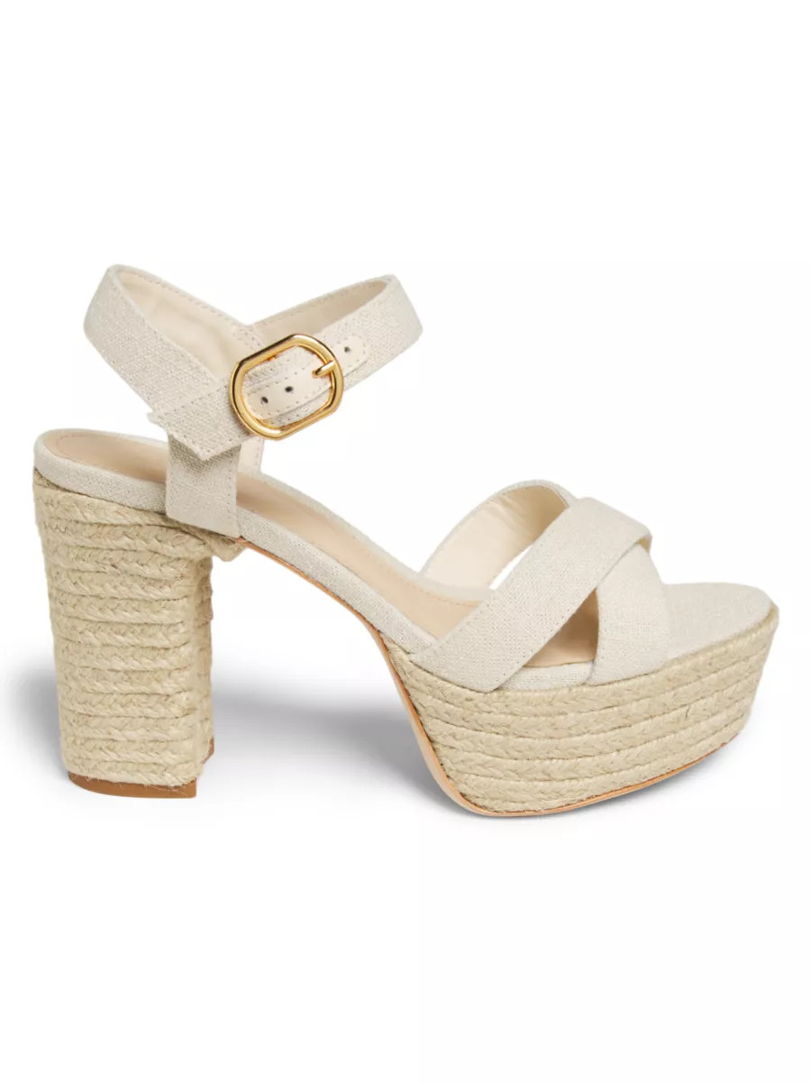 Platform Espadrille High-Heel Sandals | Saks Fifth Avenue
