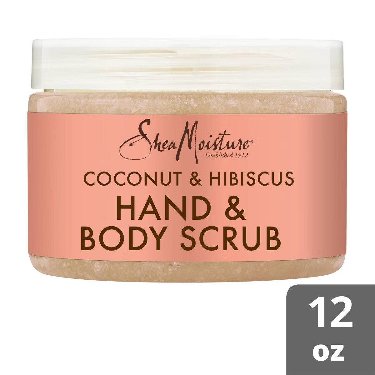 SheaMoisture Coconut & Hibiscus Illuminating Hand and Body Scrub - 12oz | Target