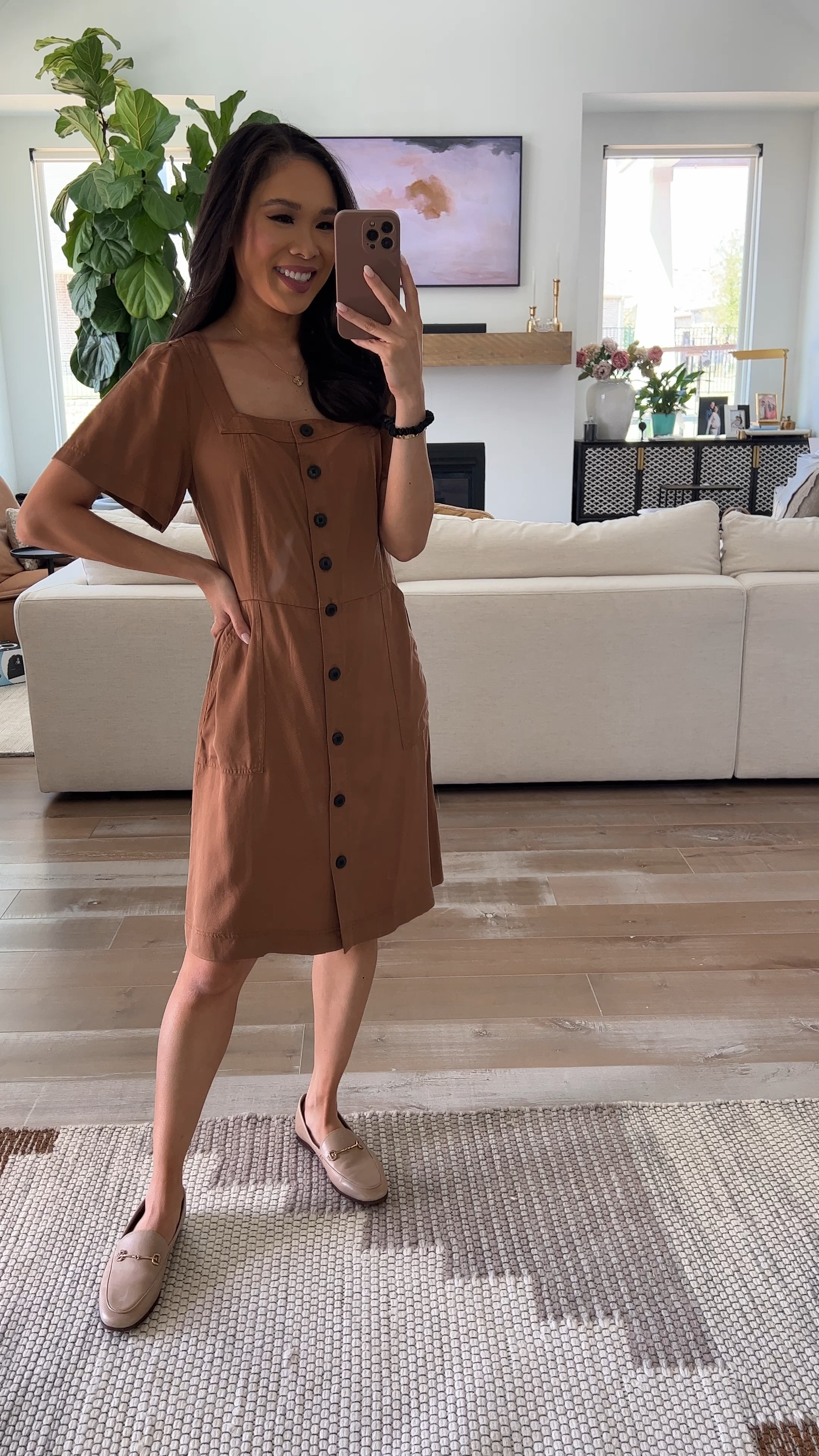 Fall work outfit with leather loafers I love. These are so comfortable and elevate any outfit. They run a little big but I would recommend getting your size and adding heel liners instead of sizing down  

#LTKshoecrush #LTKworkwear #LTKstyletip