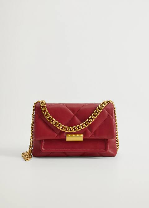Quilted chain bag | MANGO (US)