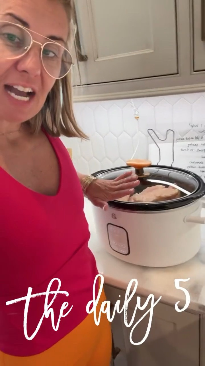 Daily 5…#4…Slow Cooker!

#LTKdayinmylife #LTKmomlife #LTKfoodie