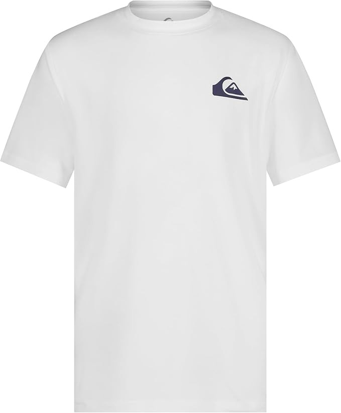 Quiksilver Boys' Short Sleeve Rashguard Surf Shirt with UPF 50+ Sun Protection, Kid's Swim Top | Amazon (US)