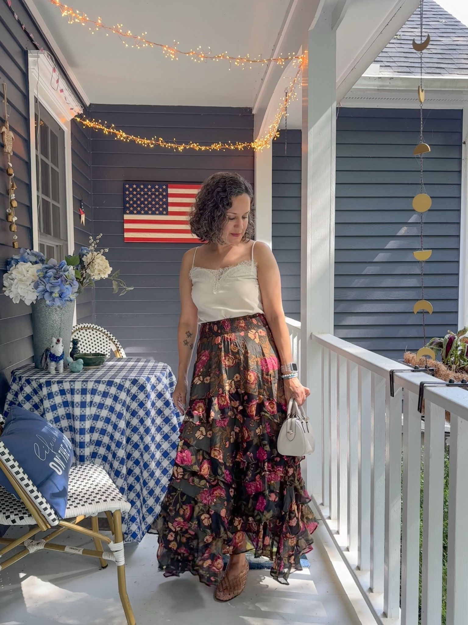Nordstrom sale pieces still in stock! Lace trimmed tank and Free People maxi skirt

#LTKOver40 #LTKSaleAlert #LTKSeasonal