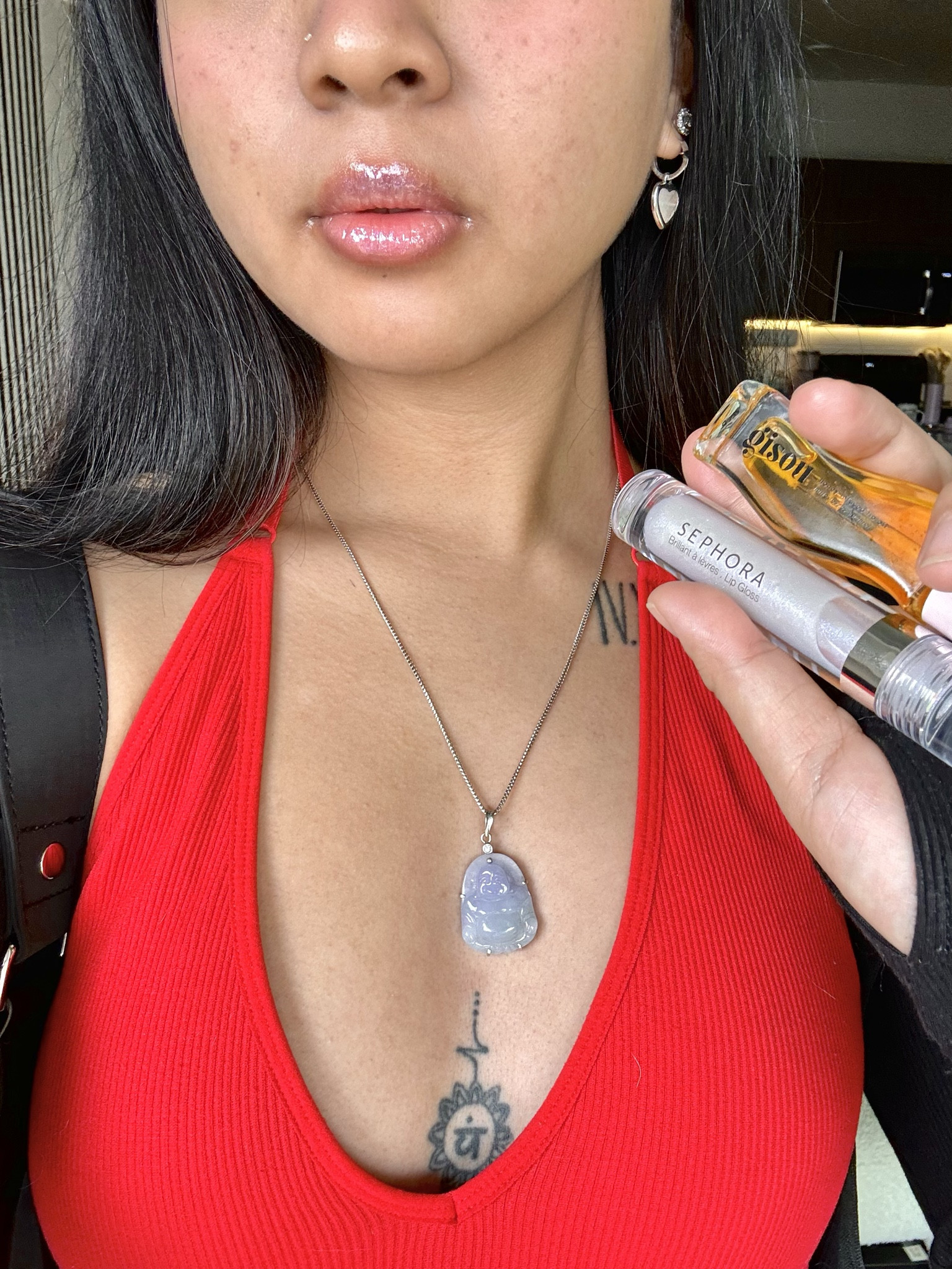 HONEY LIP OIL 🍯 AND SLAY CLEAR GLITTER GLOSS ✨💫