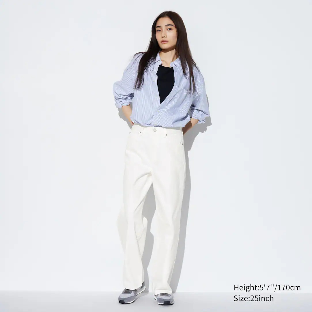 Wide Straight Leg Jeans | UNIQLO (UK)