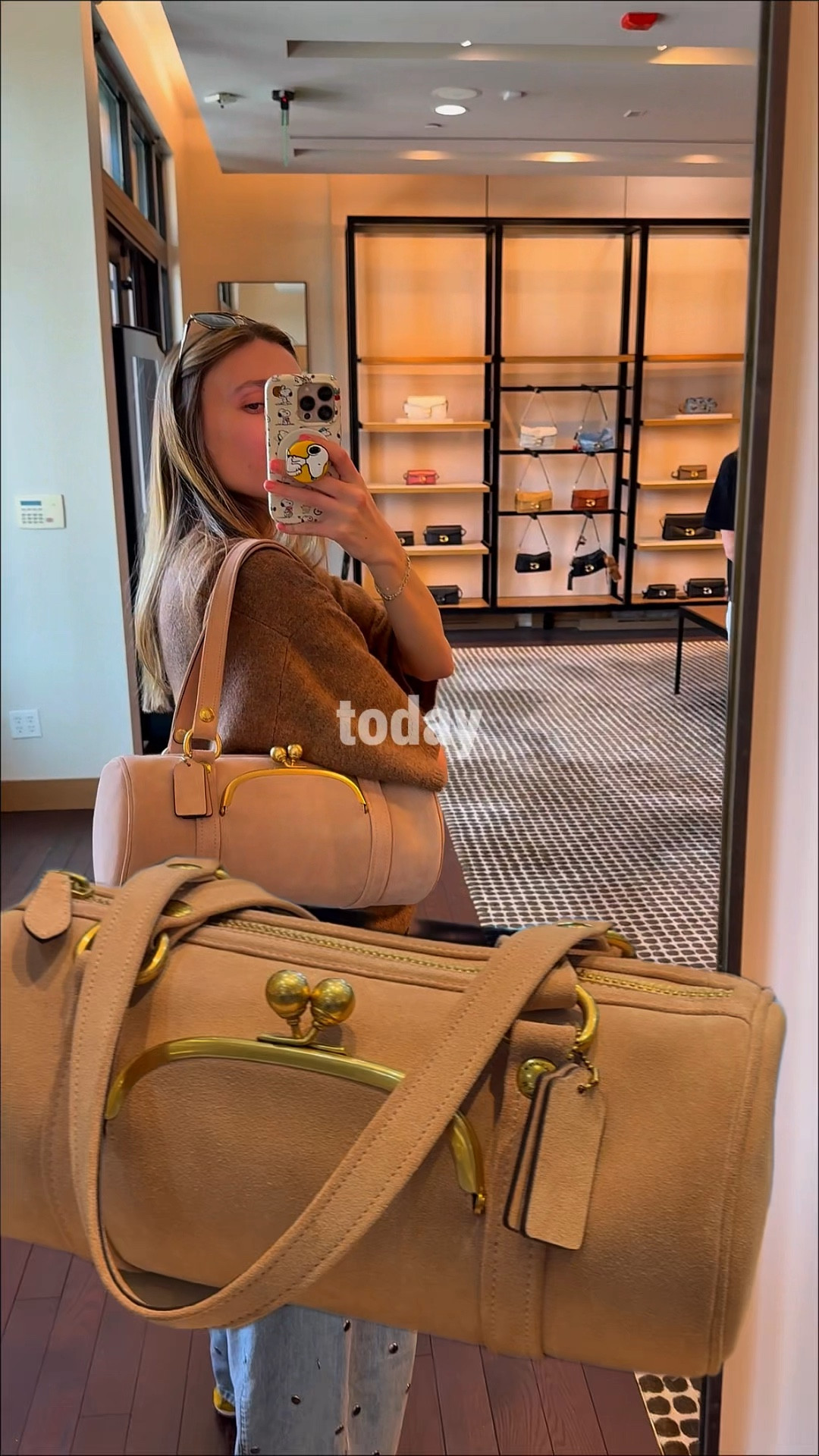 Coach spring 2026 just arrived online and in stores so I had to go check out how amazing each piece was. Every bag, and accessory where stars this time, no bad bags @Dillards Inc. @Macys 

#LTKootd #LTKdayinmylife #LTKvlog