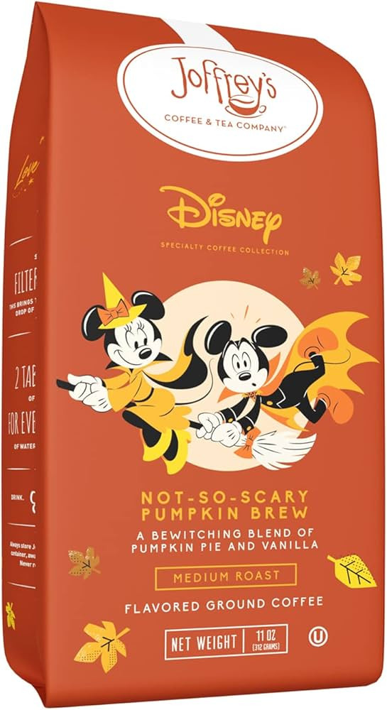 Joffrey's Coffee - Disney Not-So-Scary Pumpkin Brew, Disney Specialty Coffee Collection, Artisan ... | Amazon (US)