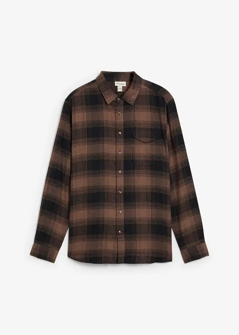 Flanellhemd aus reiner Baumwolle | Bonprix DE