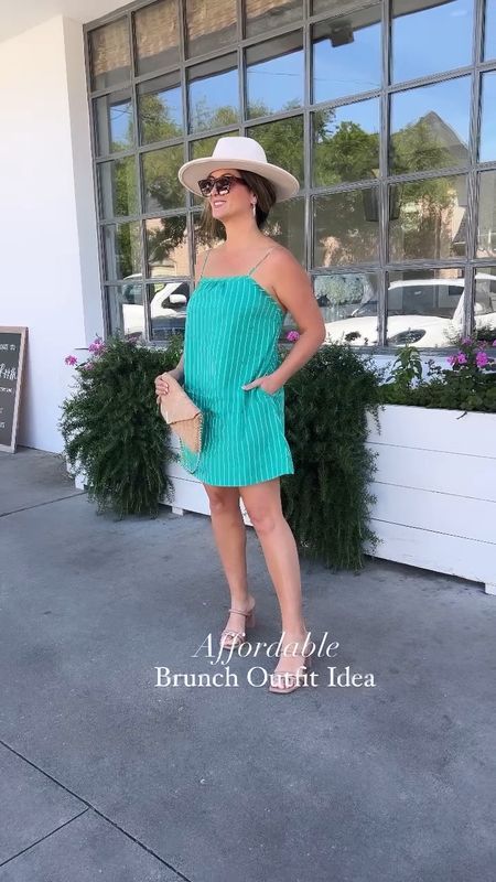 Here’s a look that I wore to brunch on a warm day in Houston. The dress is lightweight and would be a cute swim cover up as well. 

#LTKover40 #LTKU #LTKstyletip