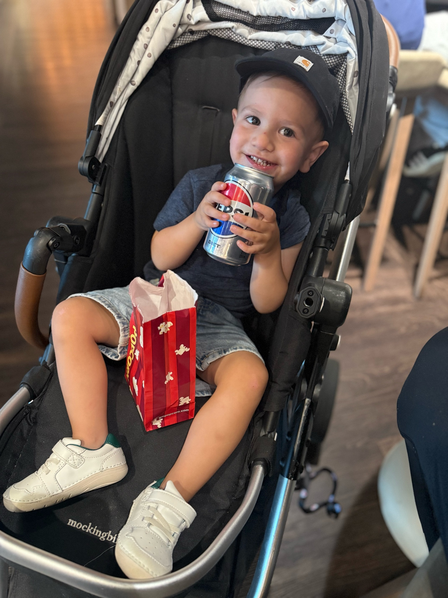 Obsessed with this cute outfit and the best shoes for walking comfort for growing feet! Alden wants to sleep in his hats too! Lol

#LTKBaby #LTKFamily #LTKTravel