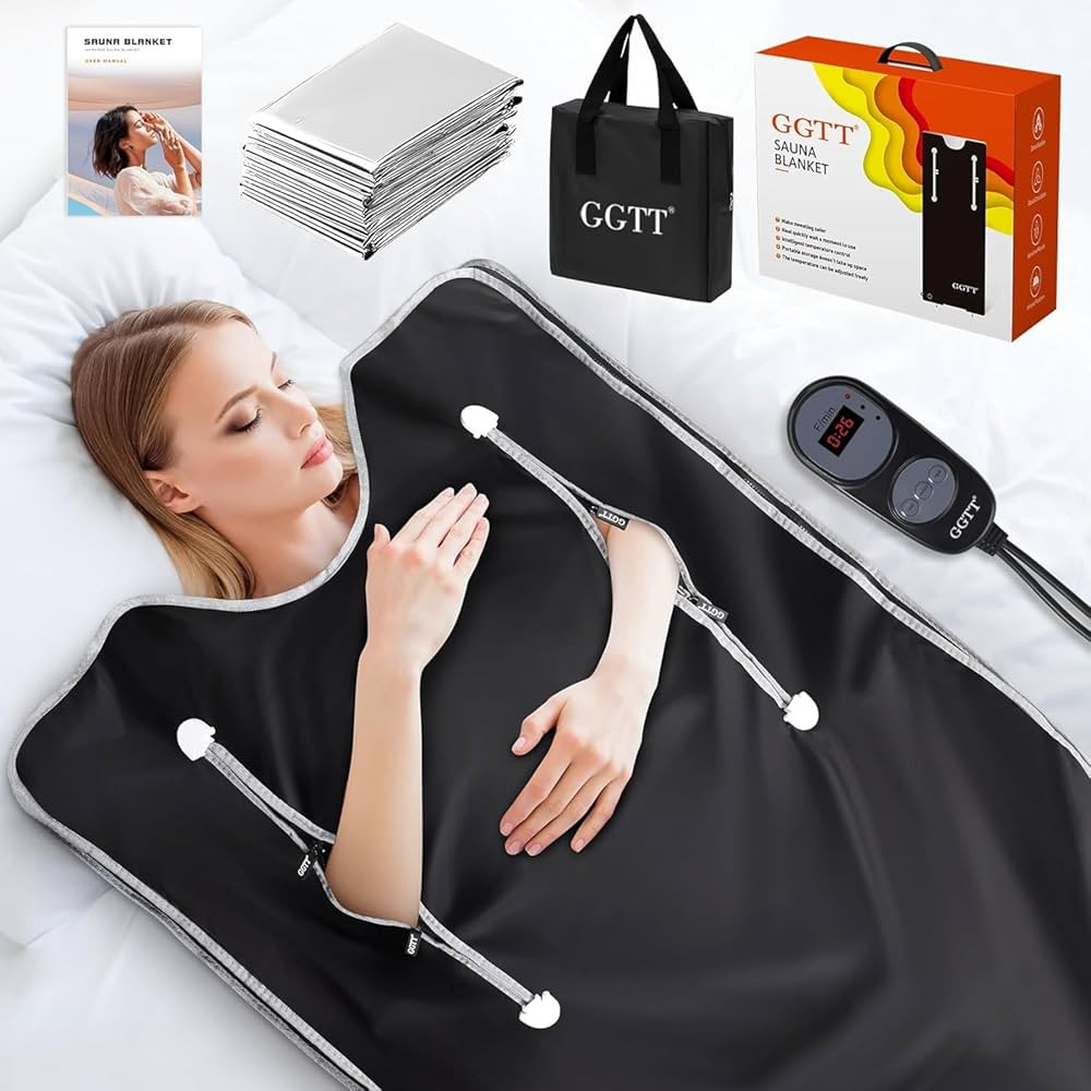 Infrared Sauna Blanket-Sauna Blanket for Home Use, Portable Design for Relaxation and Detoxificat... | Amazon (US)
