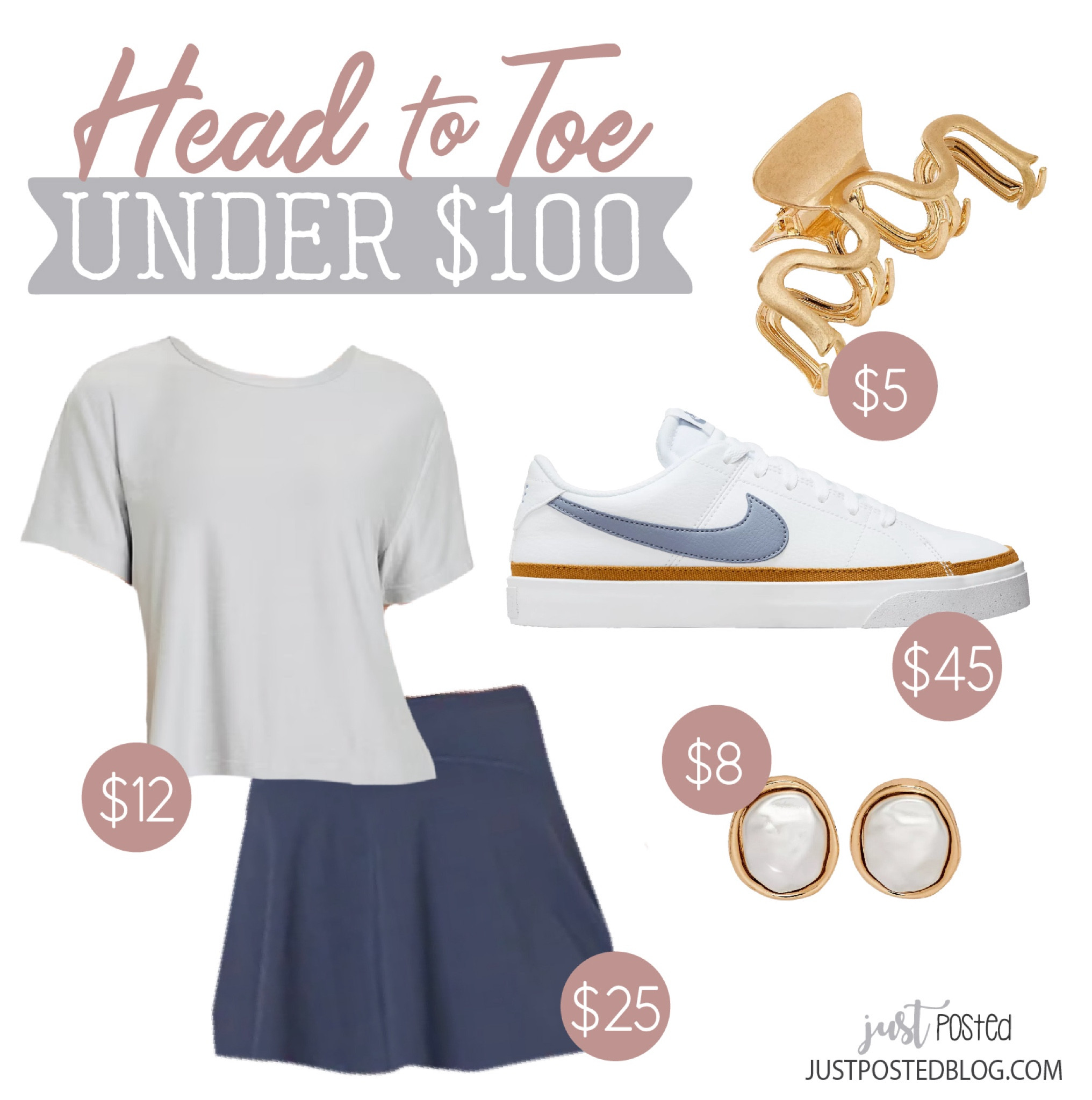 A head to toe under $100 look that’s perfect for summer, and includes a pair of Nike sneakers! 

#LTKFindsUnder100 #LTKActive #LTKSummerSales