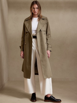 Rio Bonded Trench Coat | Banana Republic (US)