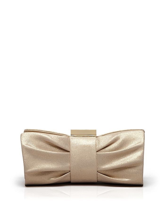 Sondra Roberts
            
    
                
                    Metallic Pleated Bow Clutch | Bloomingdale's (US)
