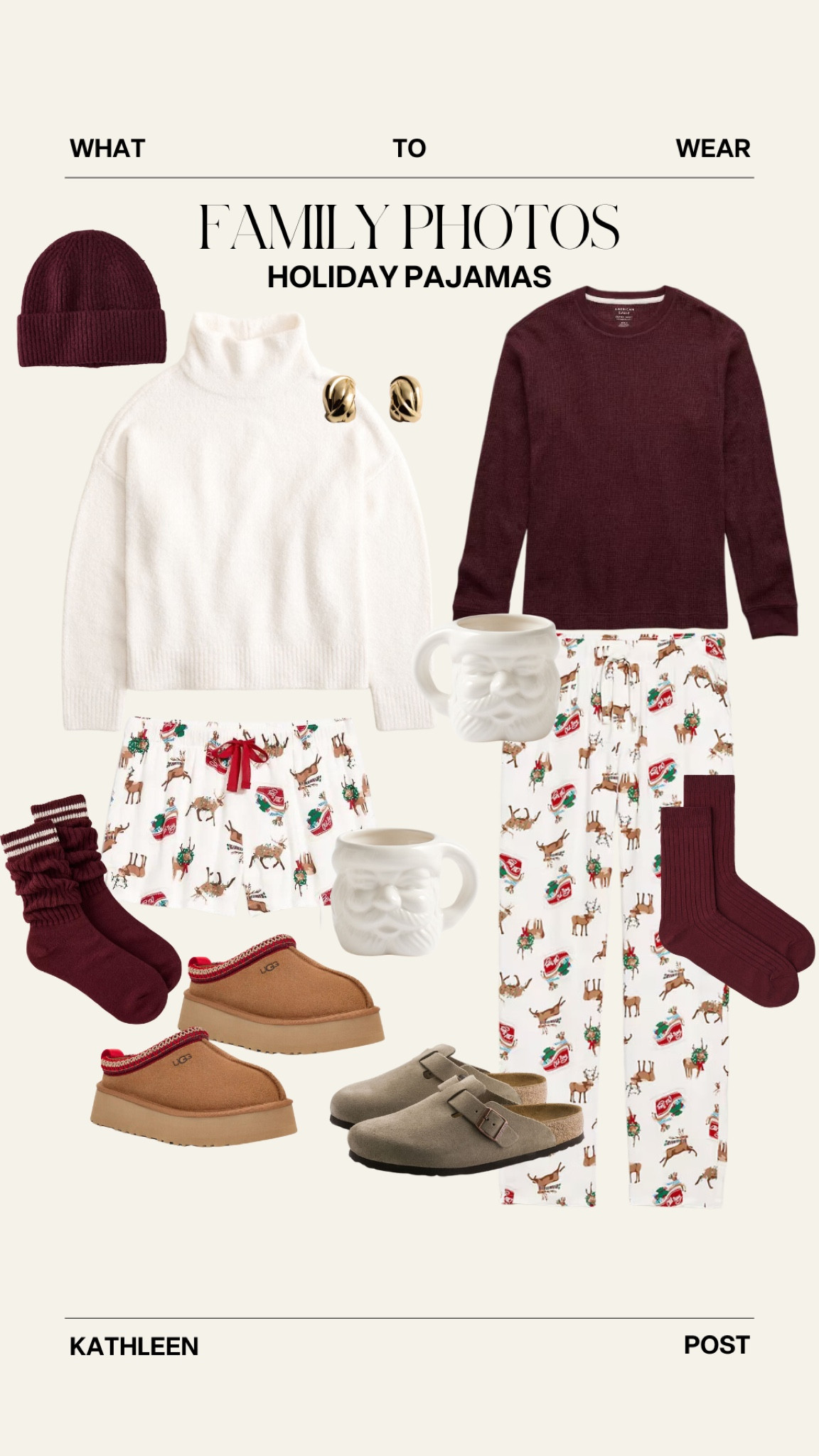 What to wear for family photos - holiday pajamas! Use code: AFKATHLEEN for 20% off at Abercrombie! #kathleenpost #familyphotos #holidaypjs #christmaspjs

#LTKFallSale #LTKSeasonal #LTKStyleTip