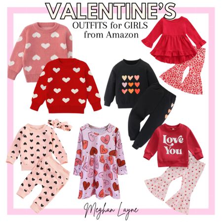 Valentines outfits for girls. Valentines outfits from Amazon. Amazon finds. 

#LTKSeasonal #LTKGiftGuide #LTKkids