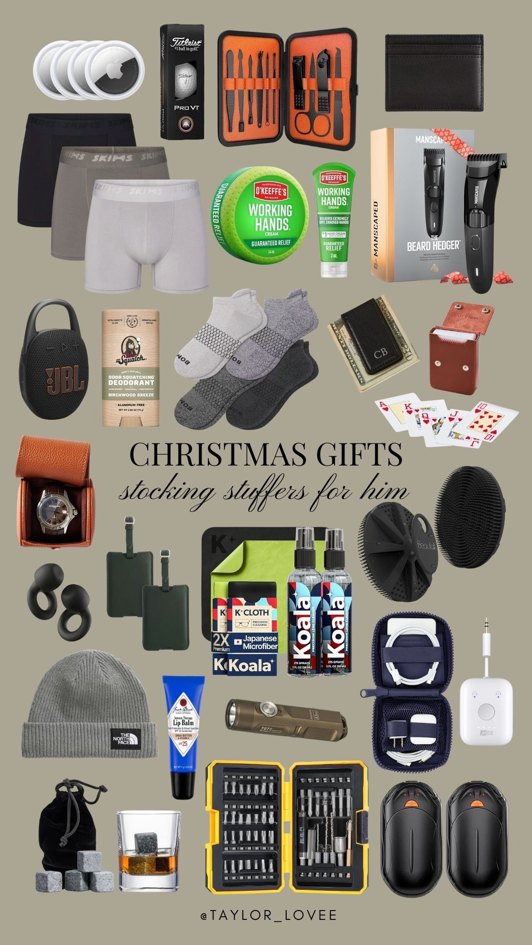 Stocking stuffer ideas for him 💫 these are all useful items he’ll be excited to receive!

#LTKGiftGuide #LTKHoliday #LTKSeasonal