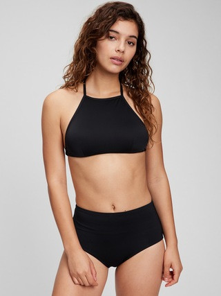 Recycled High-Neck Bikini Top | Gap (US)