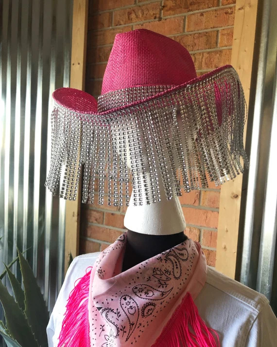 Rhinestone Space Cowgirl Hat / Cosmic Cowgirl / Disco Cowgirl | Etsy | Etsy (US)