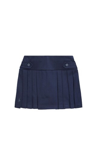 Polo Ralph Lauren Kids Roma Pleat Skirt in Navy. - size 3 (also in 2, 4, 5) | Revolve Clothing (Global)