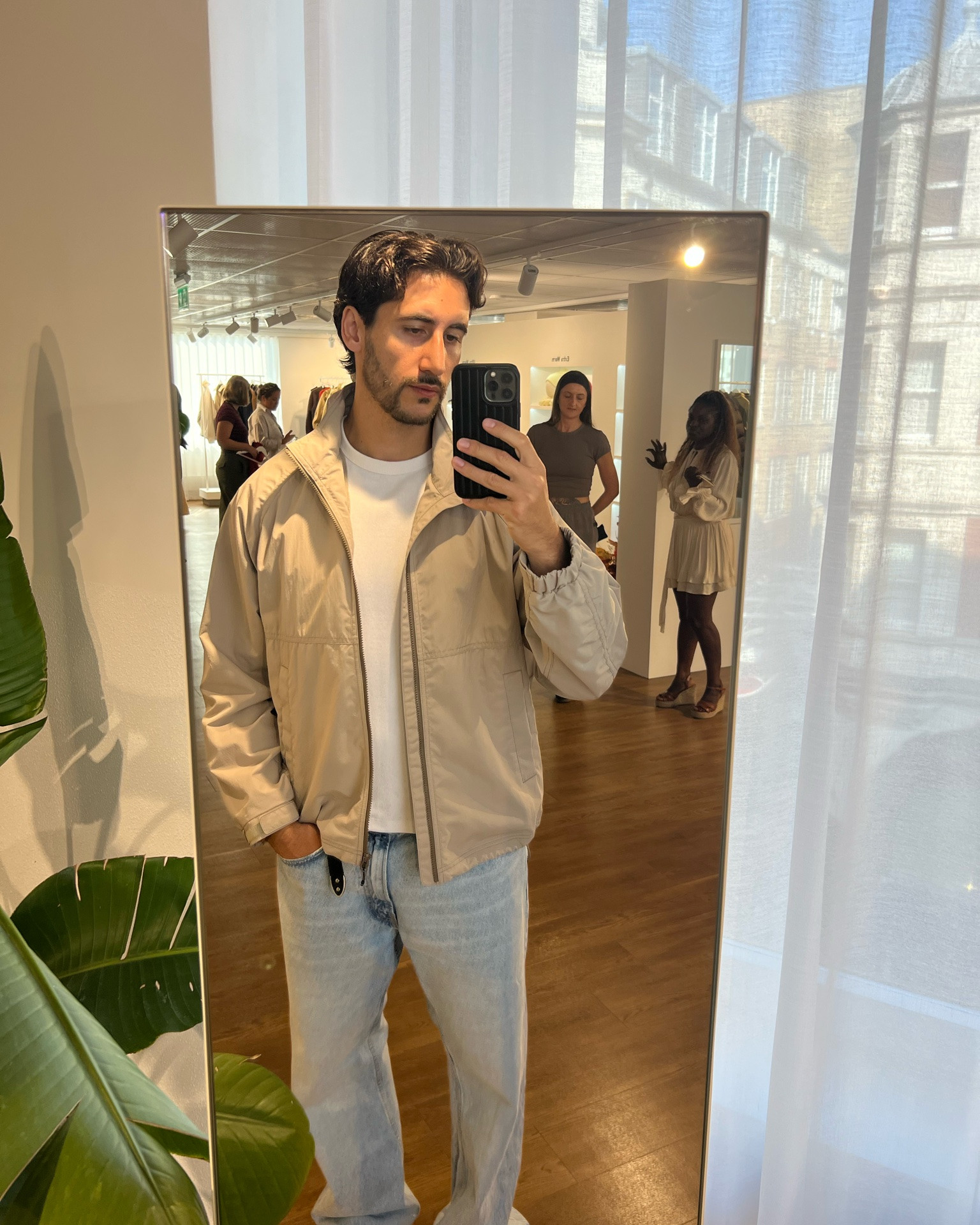 Uniqlo technical blouson