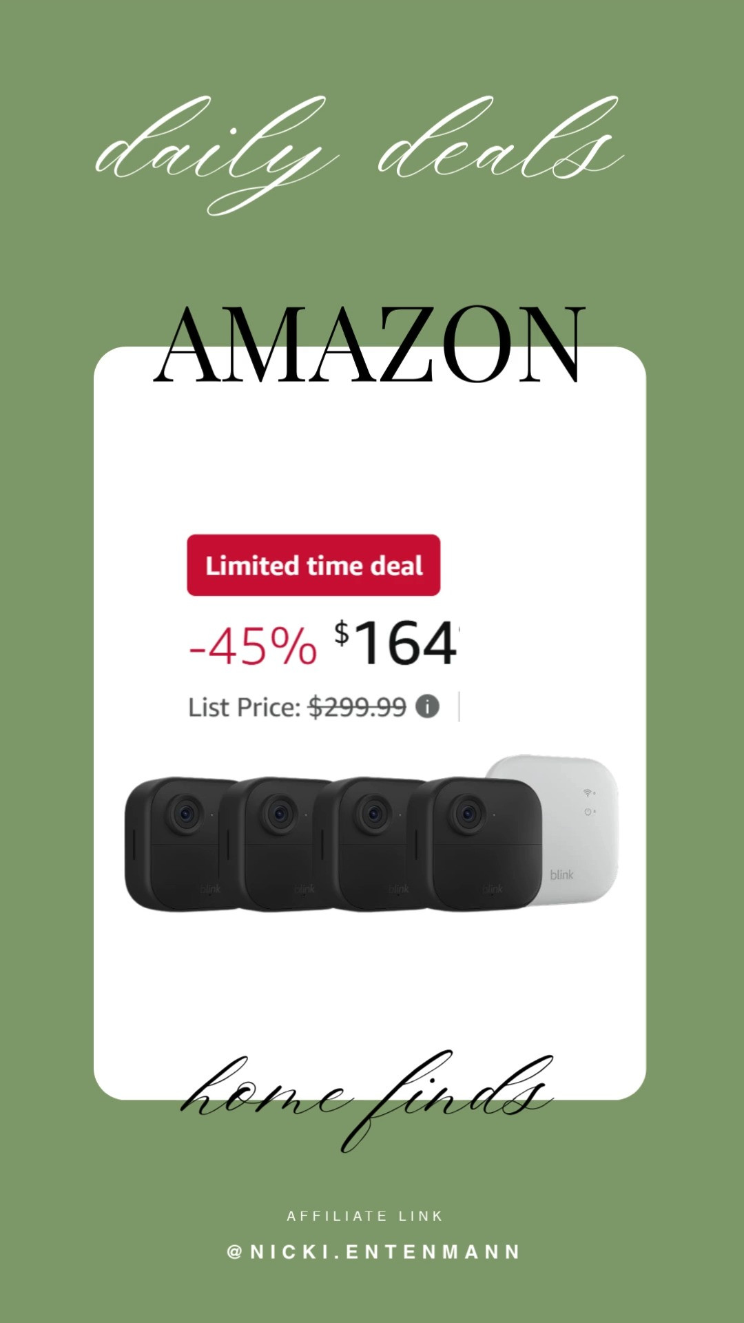 This Blink Outdoor 4 XR brings cheerful confidence and effortless security to everyday living with modern smart style. #BlinkOutdoor4 #SmartSecurity #WirelessCamera #HomeSafety #OutdoorCamera #DailyProtection #LifestyleGear #ModernLiving #TechEssentials #SmartHome 🏡📷✨
 

 #LTKdayinmylife #LTKHome #LTKSaleAlert