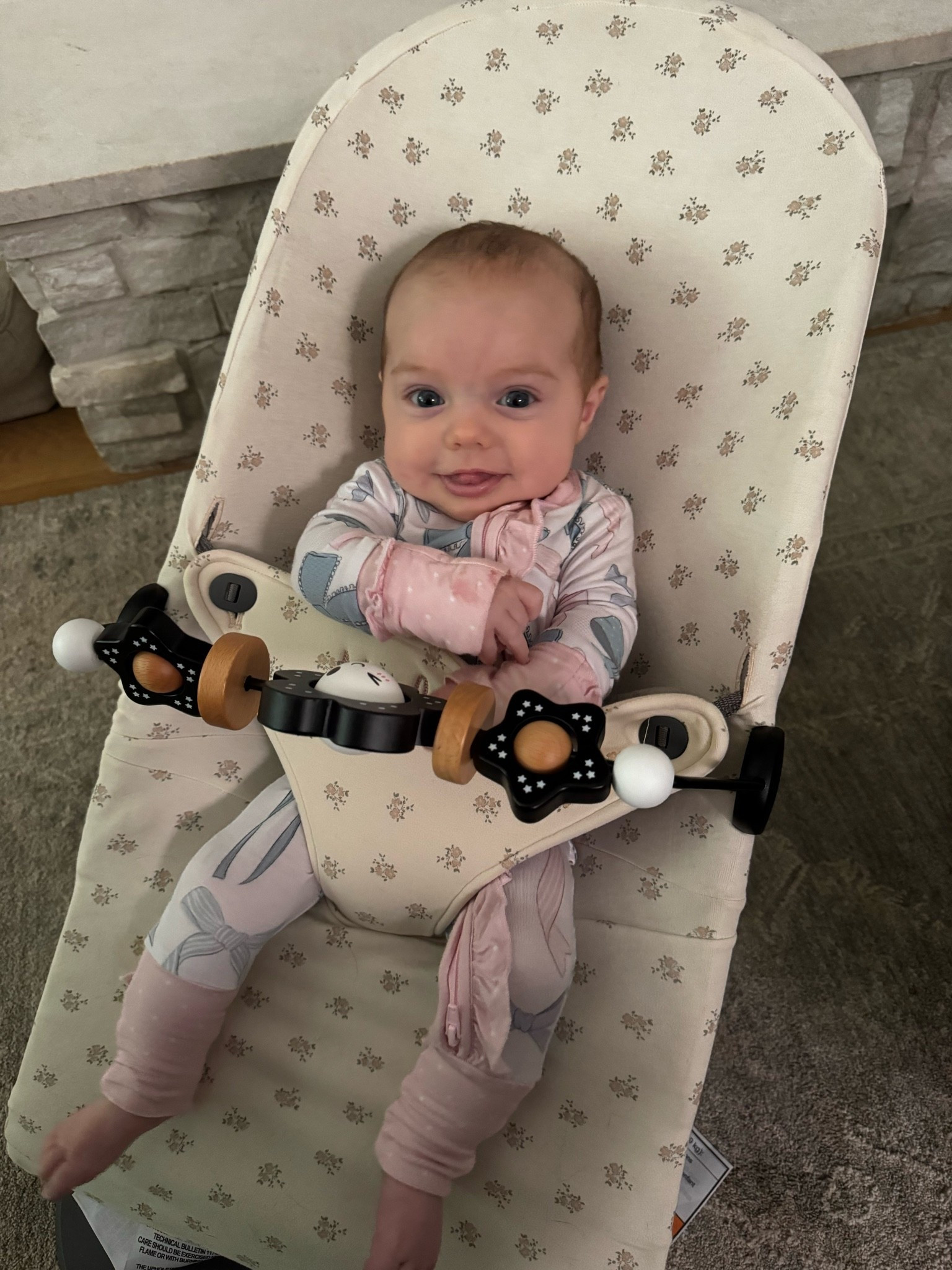Clip on toy bar for the bijorn bouncer! Also love this cover that’s personalized with her name- super easy to wash!

#LTKmomlife #LTKBaby #LTKKids