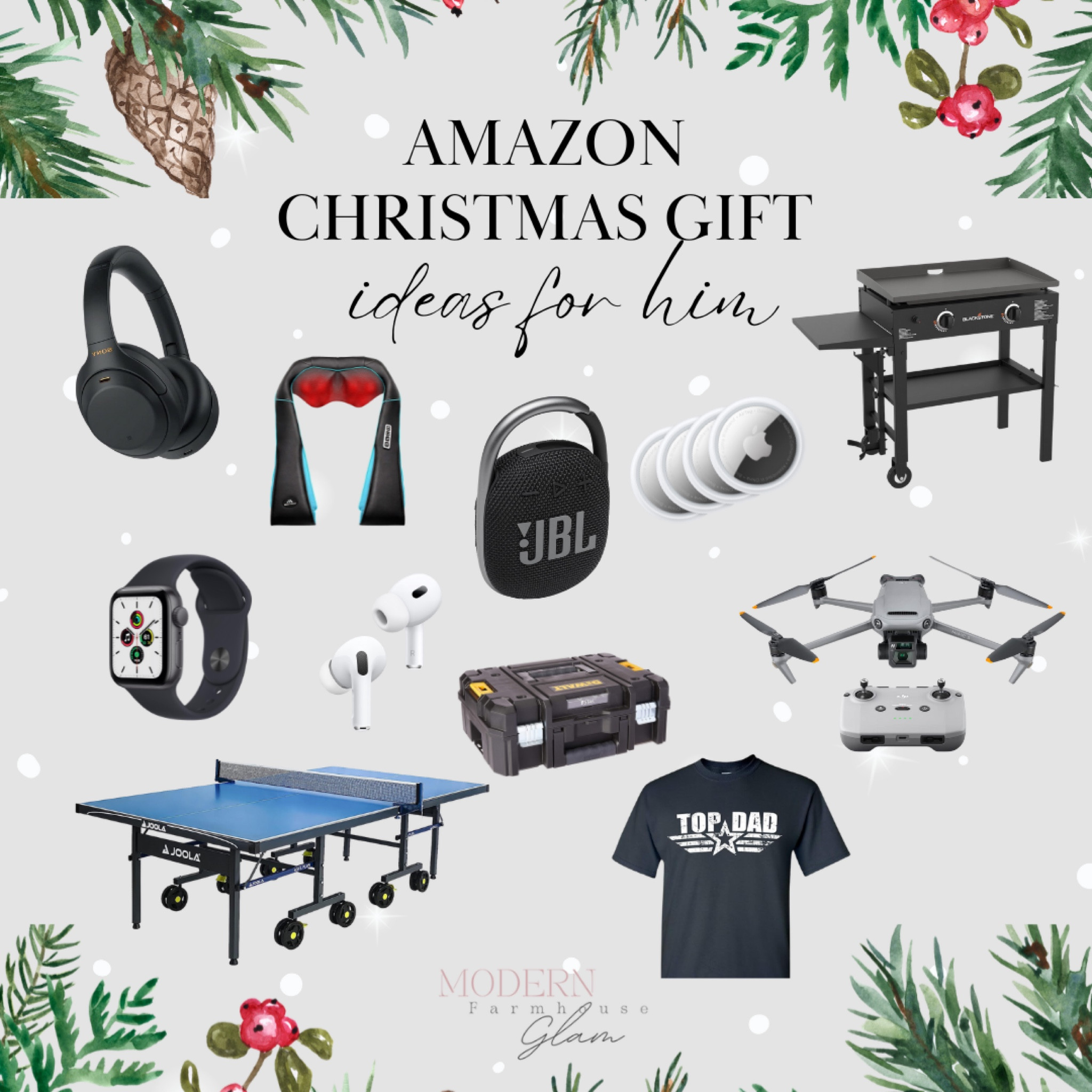 Modern Farmhouse Glam’s Amazon Christmas Gift Guide for Men!

#LTKHoliday #LTKmens #LTKGiftGuide