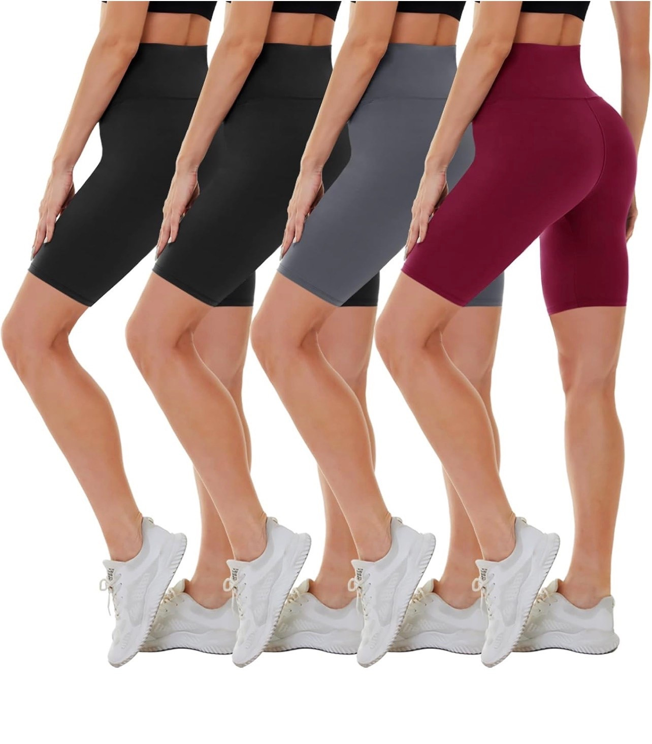 4 Pack Biker Shorts 5-8 inseam for 35% off, through 4/30 while supplies last. Buttery soft, breathable with stretch, I have these and love how great I can move in them. 

Was $27.99
Now $18.19 with promo code 95GC4EJ6, more color options. Apply code at checkout. 

#LTKfitnessgoals #LTKActive #LTKSaleAlert