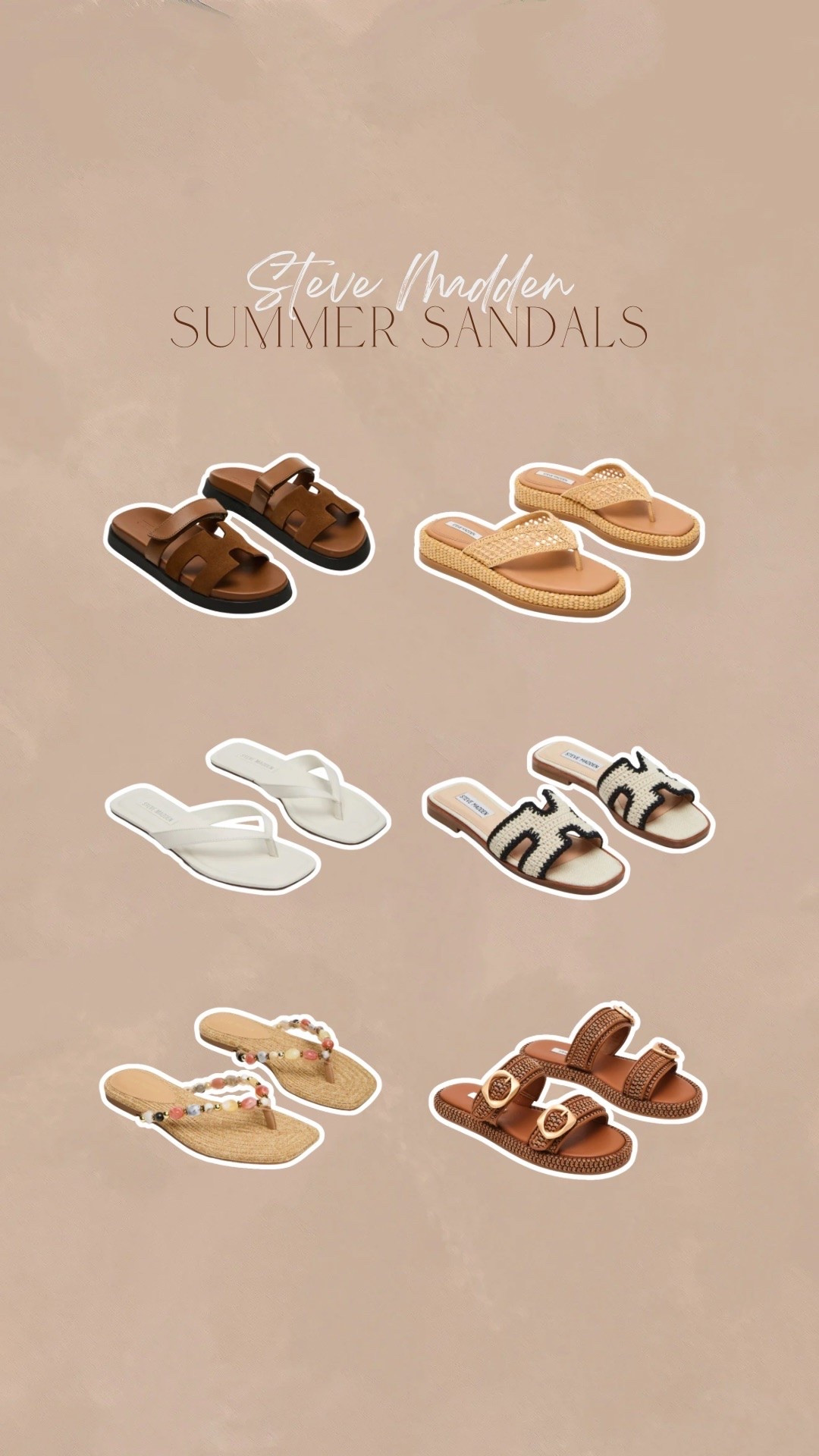 Steve Madden summer sandals

#LTKootd #LTKmomlife #LTKdayinmylife