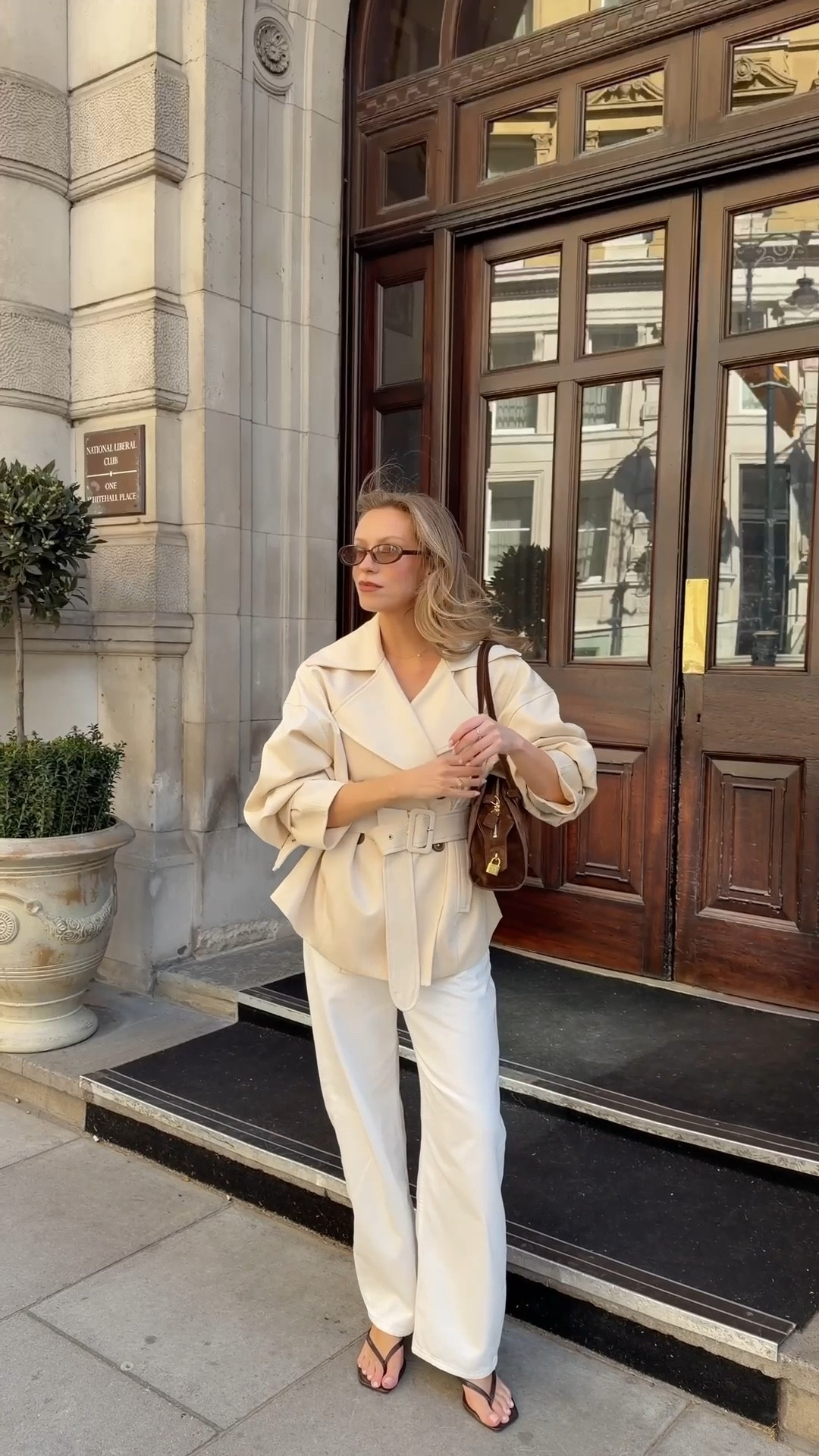 Spring outfits 2026, trench coat, cropped trench, white jeans, wide leg jeans, suede bag 

#LTKjeans #LTKuk #LTKspring