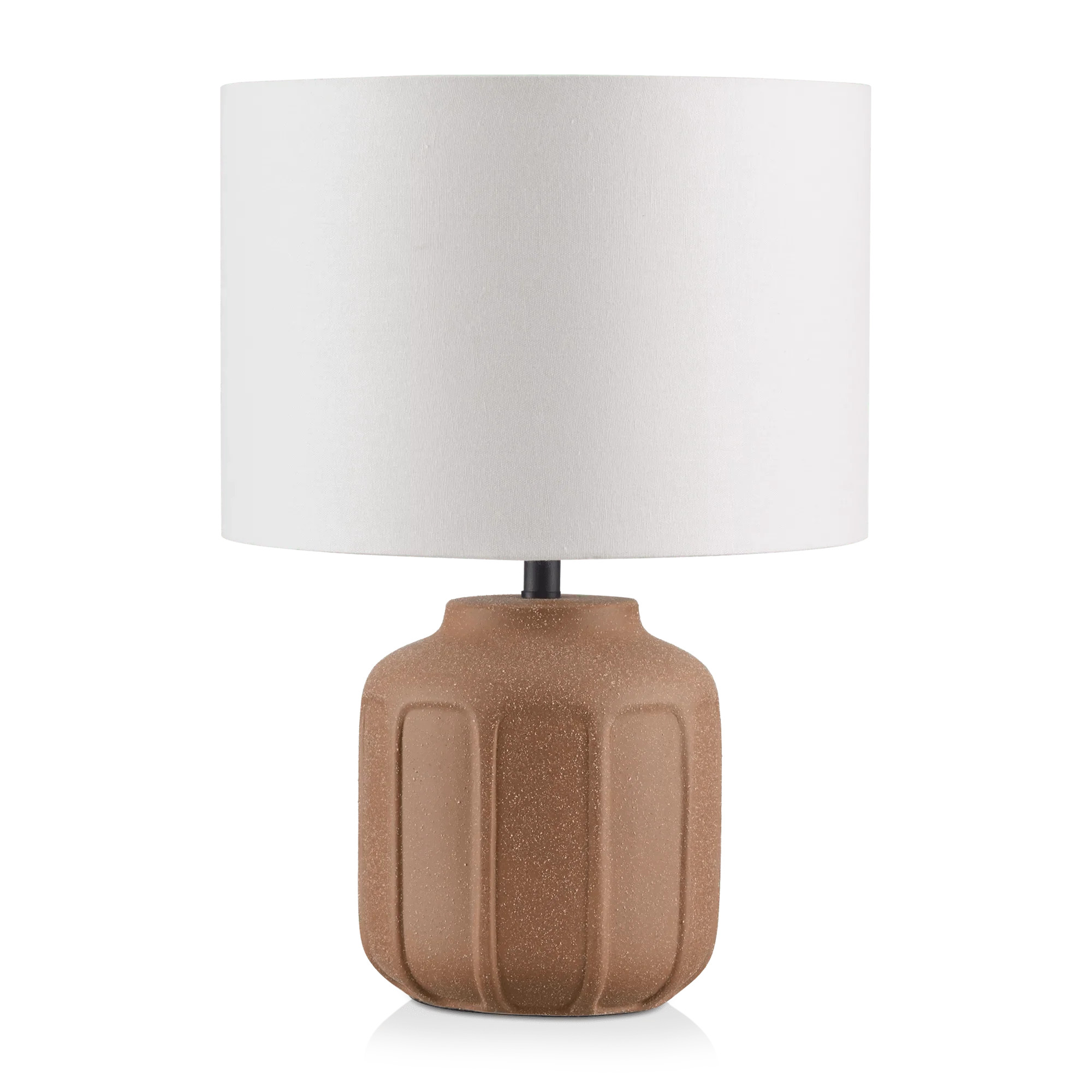 Cognac Speckled Ceramic Table Lamp | Bouclair