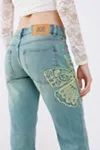 BDG Low-Rise Flare Jean - Butterfly Applique | Urban Outfitters (US and RoW)