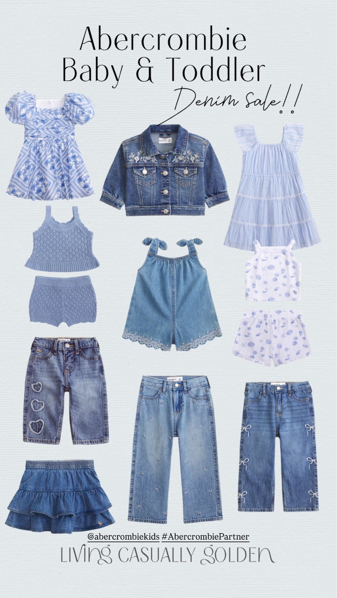 @abercrombiekids #AbercrombiePartner - linking all my faves from the denim sale!! 40% off all kids jeans + 20% off almost everything else! Plus code DENIMAF stacks for an additional 15% off!! 

*offer valid in stores and online August 5, 2026 to August 10, 2026 in US/CA. Excludes clearance. Online price reflects discount. Use code DENIMAF for an additional 15% off almost everything in stores and online at checkout from August 5, 2026 to August 10, 2026 in US/CA. Exclusions apply. See details online.

#LTKBaby #LTKKids #LTKmomlife