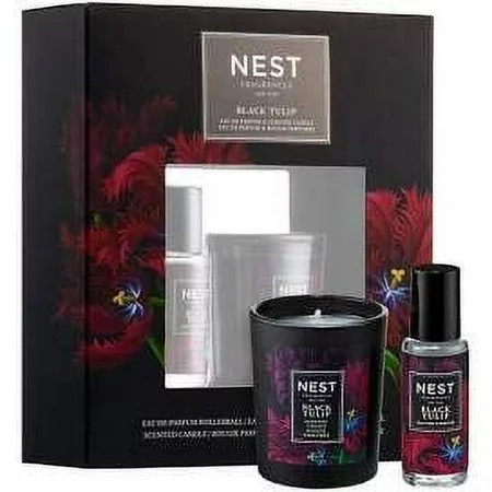 Nest Fragrance Black Tulip Mini Set - Scented Candle & Eau de Parfum Rollerball | Walmart (US)