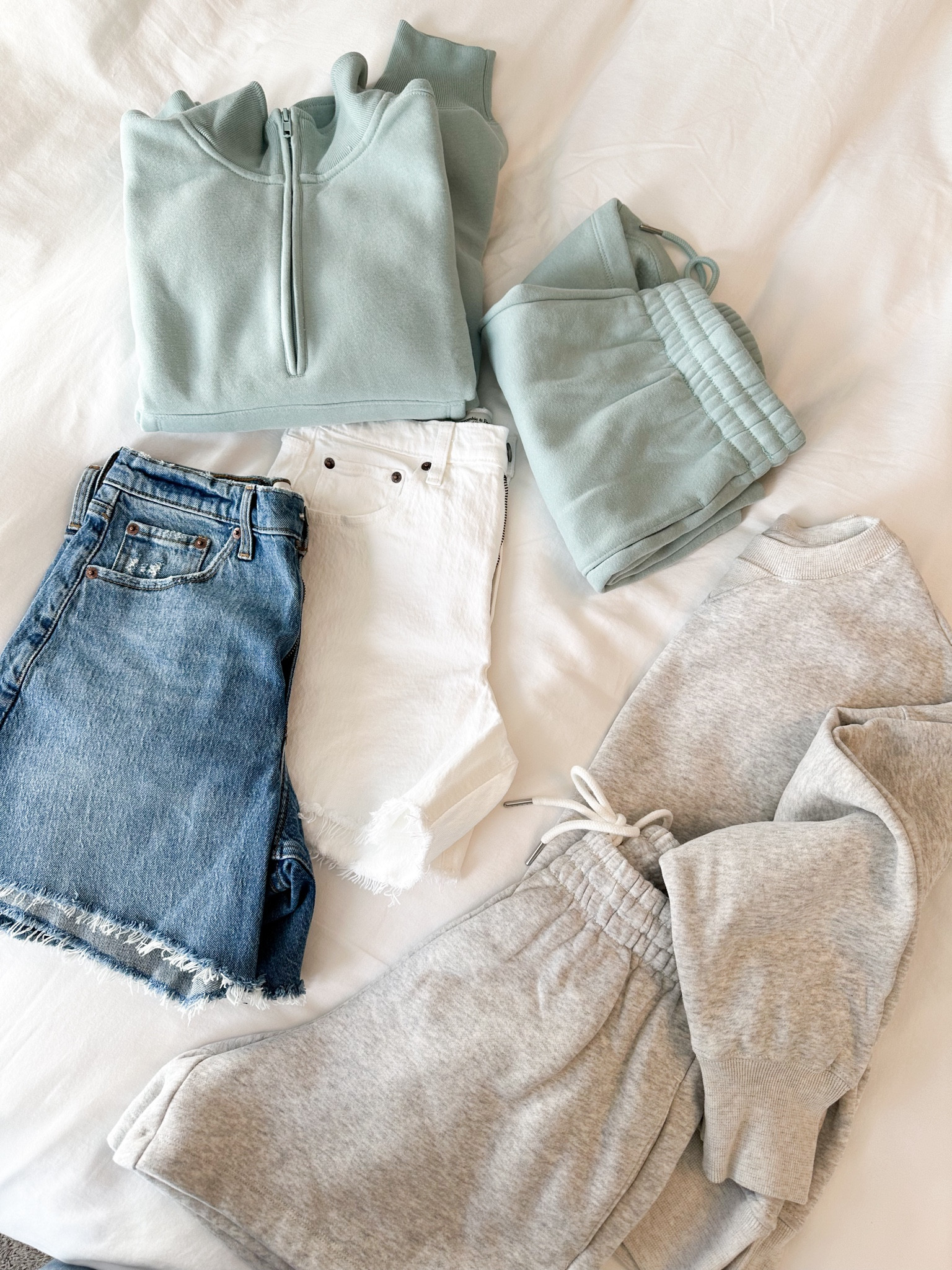 Recent Abercrombie order // 15% off right now! Everything fits TTS