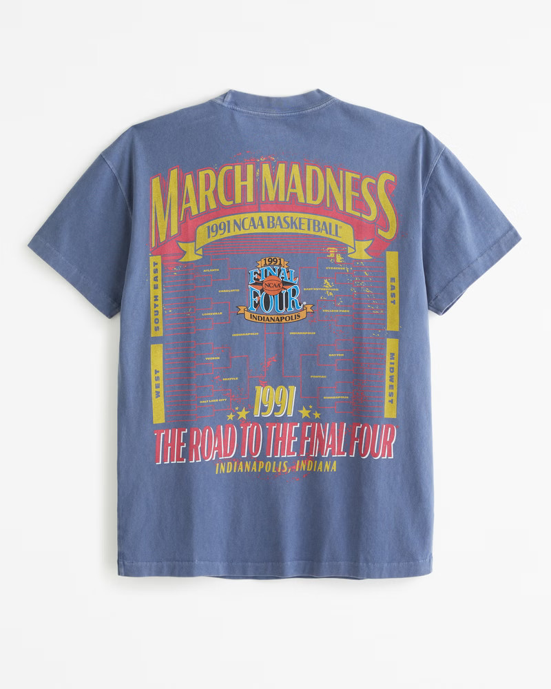 Vintage March Madness Graphic Tee | Abercrombie & Fitch (US)