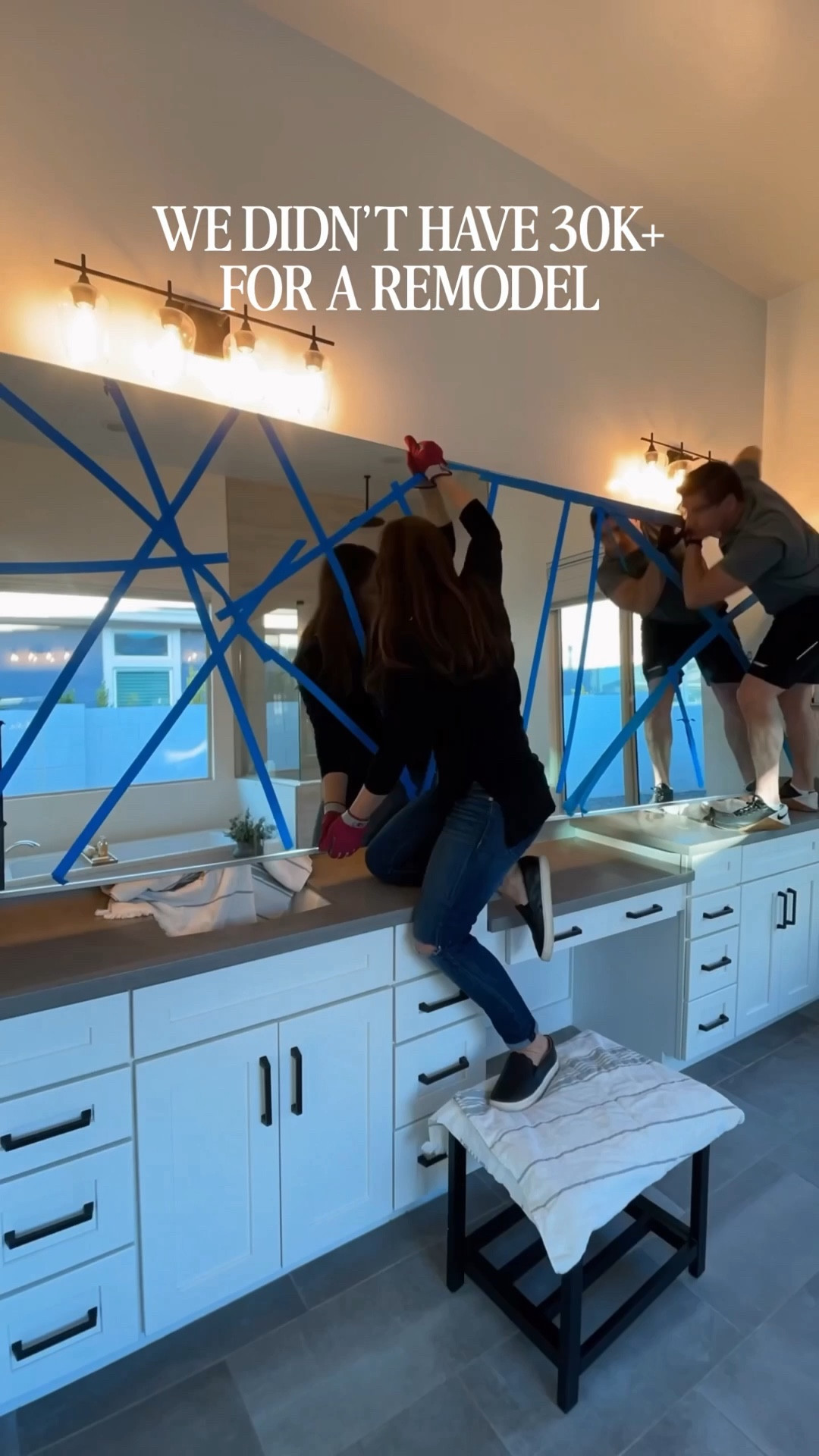 Most people assume a bathroom remodel has to be a full gut job with a $30K+ price tag… and that’s exactly where they get it wrong.

When we bought our home 6+ years ago, every space felt flat, very builder-grade, zero character. Our primary bathroom was the first project we tackled, but a full renovation just wasn’t happening at the time.

We focused on a few high-impact, budget-friendly changes…The result? A bathroom that feels custom and elevated without the five-figure price tag. We spent a few thousand instead of tens of thousands and honestly, it proved you don’t need a full remodel to create a space you love.


bathroom remodel on a budget, builder grade bathroom upgrade, affordable bathroom makeover, primary bathroom refresh ideas, budget friendly home renovation, oversized bathroom mirror, modern bathroom lighting ideas, DIY bathroom upgrades, simple bathroom transformation, neutral bathroom design, modern organic bathroom style, elevate builder grade home, home renovation ideas, bathroom styling tips, cost effective remodel, high impact low cost upgrades, Arizona home decor, interior design inspiration, before and after bathroom, home with chrissy m

#LTKmorningroutine #LTKHome #LTKSeasonal