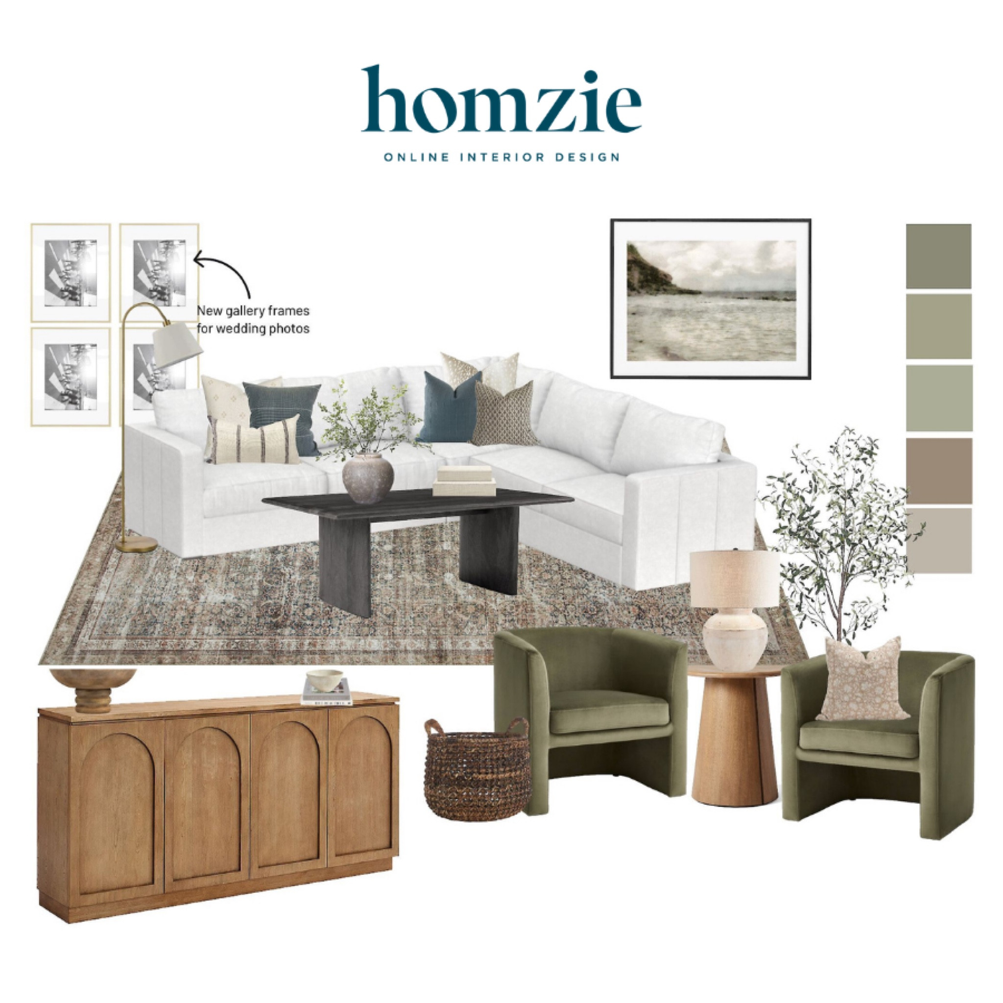 Cozy living room decor! Target accent chairs, media console, white sectional 

#LTKFindsUnder100 #LTKFamily #LTKHome